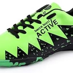 Mens Neon Strike Pro Futsal Shoes High-Performance Indoor Soccer Footwear With Enhanced Grip Sole, Dynamic Fit, Lightweight Design In Striking Neon With Agile Traction Control-image-47