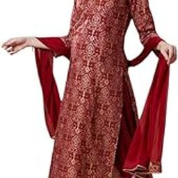 Maternity Dresses for Women Cotton | Stylish Feeding Kurta Pant Set with Dupatta & Dual Nursing Zippers in Cotton Rayon for Pre & Post Partum-image-16