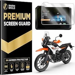 Spartan Shield Digital Meter Screen Guard For NEW 2025 KTM 390 ADVENTURE X || 5 INCH COLOR TFT Instrument Display Protector || Water Resistant || Adventure390 Bike Accessories [Not Tempered Glass]-23