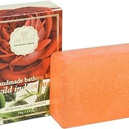 Just Herbs Ayurvedic Rose Handmade Skin Detoxify Bathing Soap Bar For All Skin Types, Organic & Chemical Free Soap Bar For Men & Women-image-57