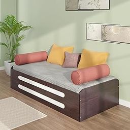 VIKI | Ember Engineered Wood Diwan with Storage, Bedroom Diwan | Single(30x72) | Flowery Wenge, 1 Yr Warranty | DIY-image-61