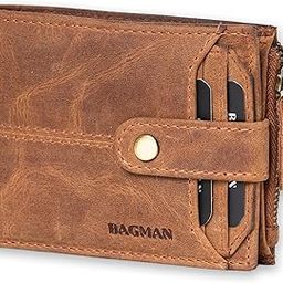 Genuine Leather Wallet for Men – Stylish, Durable, RFID Blocking, with Secure Card Holder & Coin Pocket-picture-12