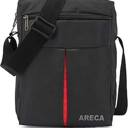 Nylon Sling Cross Body Travel Office Business Messenger Bag for Men Women | Black-picture-48