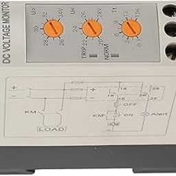 Set of 2 Under-Voltage Protection, Durable Professional Relay Under Over Voltage Protector, 2 Sets Contacts for UPS Power Supply Battery DC Motor DC Switchgear(DC24V)-image-25