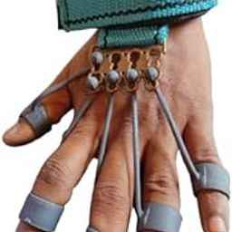 VAGMI Finger Gripper Stretcher Trainer Hand Yoga Trainer Resistance Band Finger and Forearm Exerciser Guitar Finger Stretcher Grip Climbing Finger Strengthener For Men Women-picture-15