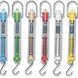 Sciencent Set of 6 Spring Balance Hanging Spring Scale Set-image-45