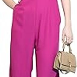 tokyo talkies Women's Sleeveless Round Neck Solid Jumpsuit |Stylish | Casual-picture-34