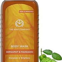 The Man Company Perfumed Body Wash- Bergamot & Mandarin | Shower Gel for Glowing & Bright Skin | With Turmeric & Orange Peel Extract | Long-Lasting Fragrance | Toxin-Free- 200 ml-image-0