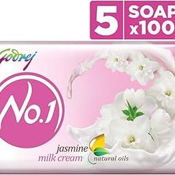 Godrej Ezee No.1 Bathing Soap - Jasmine, 100g -Pack of 5-picture-26