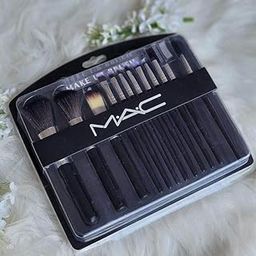 M.A.C Premium Makeup Brush Set Of 13 Pieces For Professional Party Makeup Foundation Face Powder Blush Eyeshadow Ebbrow mascara Brushes (Multicolor)-18