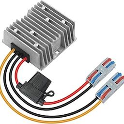 MZHOU 360W DC/DC 12V Boost to 24V15A Voltage Converter, DC 10V-22V to 24V Converter Power Adapter Booster Power Limiter, Voltage Regulator for Instrumentation-23