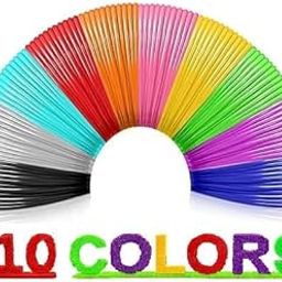 PLA Filament 5m Each Set of 10 | 3D Pen PLA | 3D Pen filaments| 3D PLA Filaments | 3D Pen Wires 5m Each-23