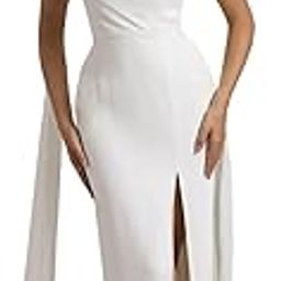 Sleeveless Backless Georgette Slit Maxi Dress with Flowers on The Shoulder Strap-image-43
