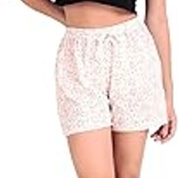 Women's 100% Cotton Floral Printed Shorts Comfortable and Breathable Classic Nicker Style for Casual and Lounge Wear-image-57