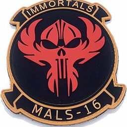 MALS-16 Immortals PVC Patch – with Hook and Loop-picture-29