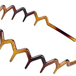 1 piece Brown Fashion hair Accessories Hair band headbands for women/Girls Non-slip hairband Comfy Hair Hoop Resin teeth Comb-4