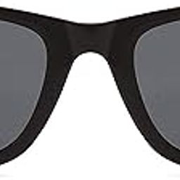 Square Sunglasses (Matte Black Frame, Black Lens)-34