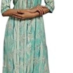 Women Viscose Rayon A-line V Neck Maternity and Feeding Zip Kurti Pant Set-image-95