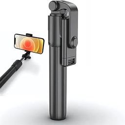 Elevea 𝟏𝟓 𝐘𝐄𝐀𝐑𝐒 𝐖𝐀𝐑𝐑𝐀𝐍𝐓𝐘 Selfie Stick Tripod with Bluetooth Remote, Foldable Extendable Mobile Stand for Reels, Travel, Vlogging, YouTube, Universal Holder for iPhone, Android Phones-picture-4