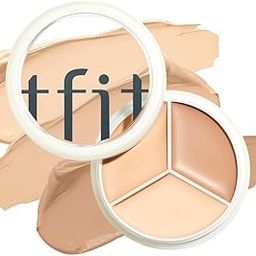 T Fit Cover Up Pro Concealer | 3 In 1 Cream Concealer Palette | Full Coverage | Hides Blemishes, Flaws & Dark Circles | Long-Lasting-picture-12