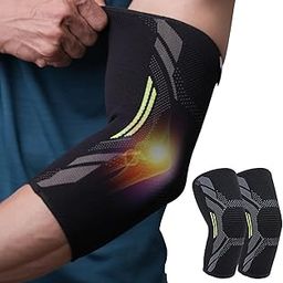 Careforce - The Force Behind Your Health Nylon Elbow Support For Gym Elbow Band For Pain Relief For Men And Women - M-image-91