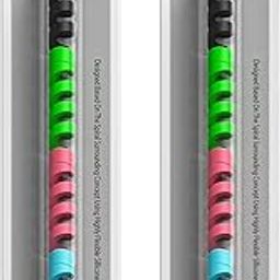 Anshri Spiral Charger Cable Protector Data Cable Saver Charging Cord Protective Cable Cover Set of 2 (8 Pieces)-image-26