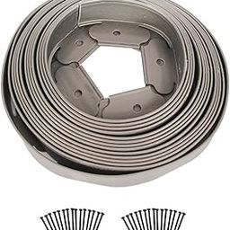 Garden Edging Border Accessory Garden Edging Coil for Yard Landscaping Plant Gray 10cmx5cm | Yard, Garden & Outdoor Living | Gardening Supplies | Landscaping & Garden Materials-image-64