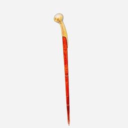 Handcrafted Wooden Walking Stick with Ergonomic Brass Handle – Antique Finish – Vintage Style Cane for Men and Women – Elegant Support and Collectible Decor Piece.-image-9