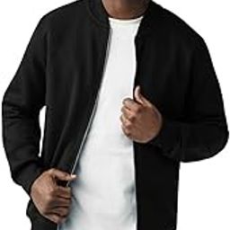 Plain Stylish Bomber Jacket Casual Zipper Closure Bomber Jacket for Men and Women-picture-27