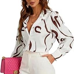 Women's Relaxed Fit Solid Cotton Printed Shirt for Women-image-27