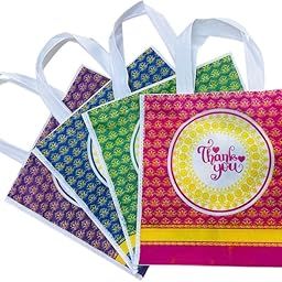 Return gift bag (Thank you Gift Bags) / Birthday Party Return Gift Bag/Wedding Gift Bag (Thamboolam bags) - Medium size (10x10 inch) (Pack of 50)-18