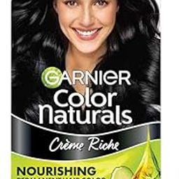 Garnier Color Naturals Crème hair color, Shade 1 Natural Black, 70ml + 60g-28