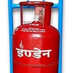 Anamika Heavy Duty LPG Gas Cylinder Trolley with Two Hooks & Two Wheels - Easy Grip for Effortless Pickup Carry and Transfer - Robust and Durable Construction (Blue)-image-94