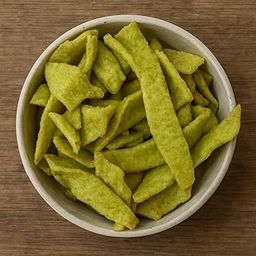 The Gourmet by Renukka millets and Ragi Chips, Low Fat, Gluten-Free, vegan (100 gm, Palak Pudina Uncle chips)-image-91