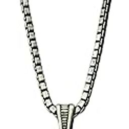 SilverQuirks Midnight Fifa Pendant for Men | Stylish Silver-Toned Fifa Pendant| Rugged & Masculine Jewelry Gift-image-64