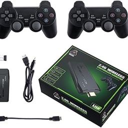 REBOT® 2025 Wireless TV Game Console Stick 4K, with Built-in 9+ Emulators, 21,000+ Games, 4k Hdmi Output & 2.4GHz Wireless Controller, (Battery Not Included with Product) (Retro Gaming)-7