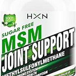 HXN MSM Powder Supplements, Vitamin C, And D3, To Pain Relief And Joint Support Supplement-60 Tablets (No Capsule Pack 1)-17