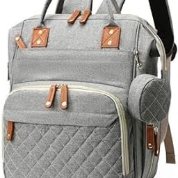 Backpack Bag Nappy Bags Large Capacity Maternity Bag with USB Charge Port new born Large Multifunction Travel Backpack changing bag for Mom and Dad-image-31