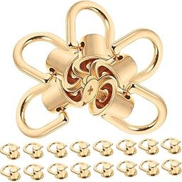 JEWEDECO 40sets d Rivets Nail Screw Buttons Hardware Accessories for Handbag Crafts for Crossbody Bags Belts and Projects-image-69