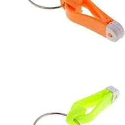The Style Sutra 2pcs Planer Board Mast Power Grip Ring Release Clip 2-1/2inch Yellow Orange|Sporting Goods | Fishing | Fishing Equipment | Downrigger Outrigger Gear-picture-27