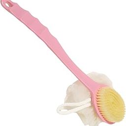 Oblivion Body Bath Shower Back Brush Massager Spa Scrubber Long Handle with Super Soft Bristles Back Scrubber Wholesome Dry Skin Bath Brush-image-55