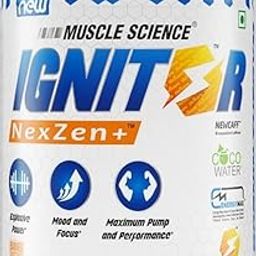 Ignitor Nextgen 25 Serving Pre Workout, 3850 mg Beta Alanine for Endurance, 1000mg Arginine for Pump, 190mg Caffeine and 150 mg L- Tyrosine for Energy & Focus. (ORANGE)-23