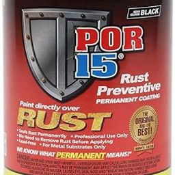 POR-15 45408 Semi Gloss Black Rust Preventive Paint - 1 Pint-image-7