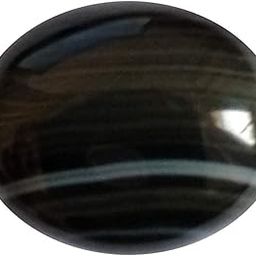 11.25 Ratti Natural Black Sulemani Hakik Lab Certificate Gemstone for Men and Women-picture-51