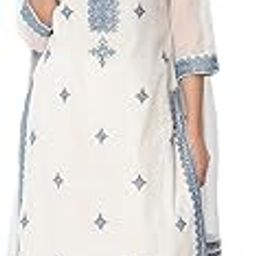 biba Women Polyester Straight Embroidered Suit Set-picture-29