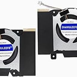 ZHAWULEEFB Replacement New Laptop CPU+GPU Cooling Fan for ASUS Rog Zephyrus G14 GA401I GA401IV Series 13NR03F0AP0301 13NR03F0AP0101 DFSCK22115181H FMBC DFSCK22105182H FMBB DC12V 1A Fan-picture-47