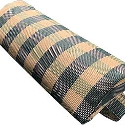 MERISHOPP™ Soft Head Cushion Pillow Breathable for Lounge Beach Patio Chair Headrest Green Grid-image-11