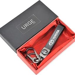 Premium Leather Keychain | Car Key Holder with Metal Key Ring | Luxury Keychain Gift Box for Men and Women | Perfect for Toyota Car Enthusiasts-picture-14