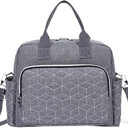 Diaper Bag Tote Stylish Baby Diaper Bag for Snacks Travel Outdoor Activities gray|Baby | Strollers & Accessories | Stroller Accessories |1 Diaper Tote-image-21