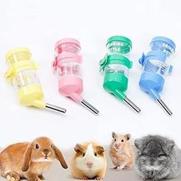 The Pets Kingdom-Automatic Drinking Water Feeder Bottle for Hamster | Mice | Rabbit | Guinea Pig (Colour May Vary) (125ML)-image-83
